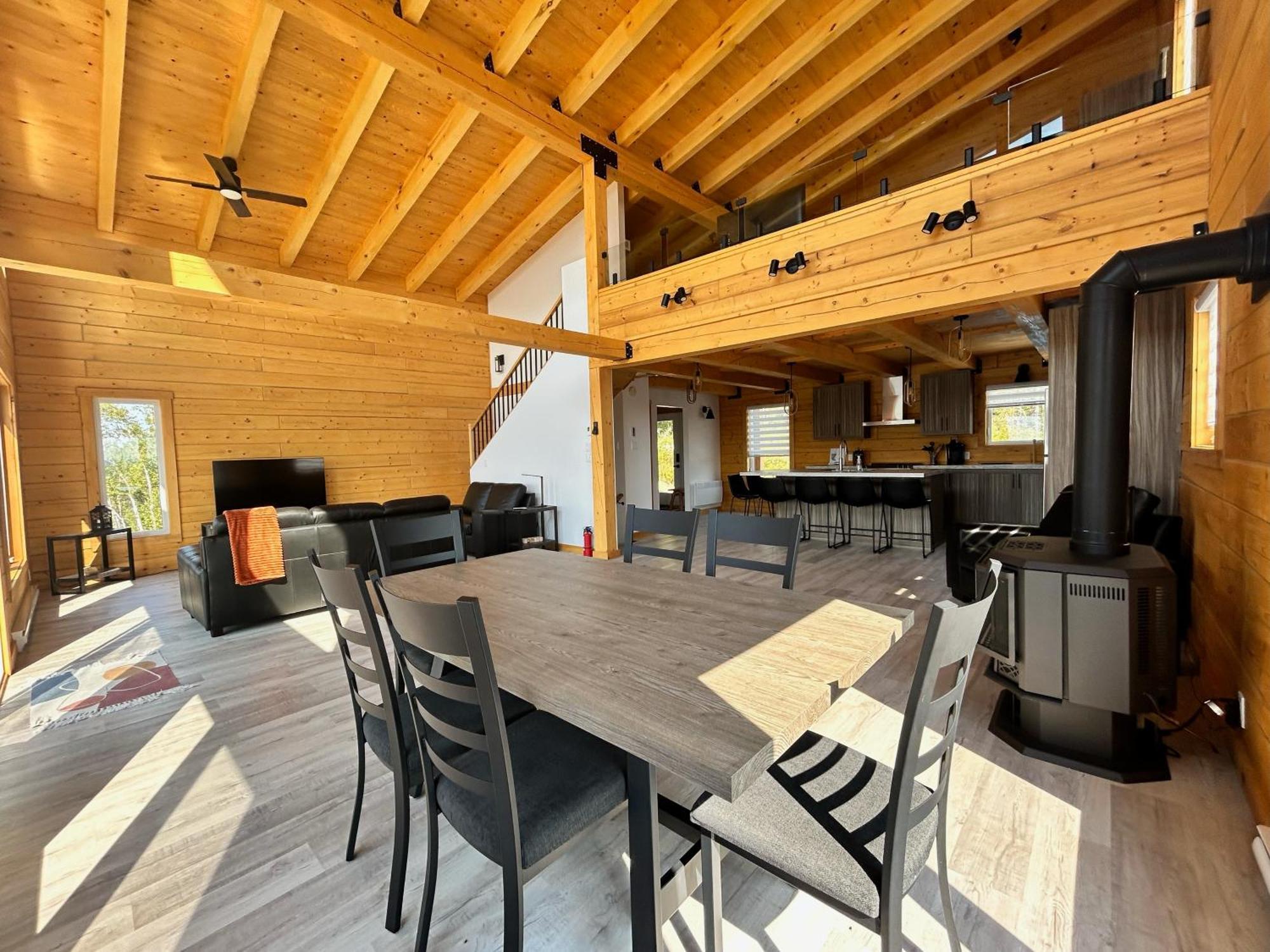 Chalets Domaine Otis Saint-Felix-d'Otis Bagian luar foto