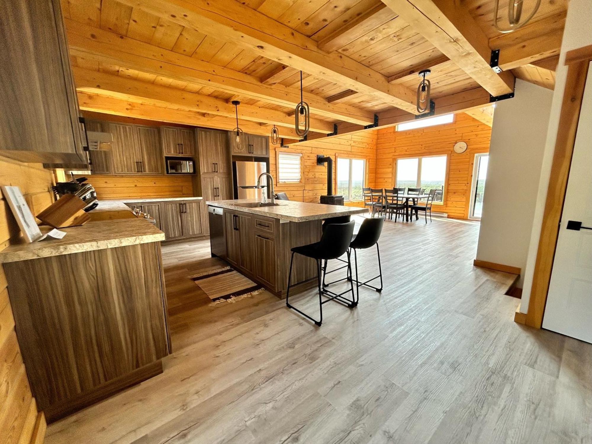 Chalets Domaine Otis Saint-Felix-d'Otis Bagian luar foto